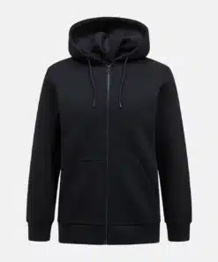 Peak Performance Original Small Logo Zip Hood Men Black