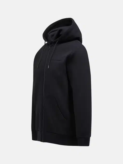 Peak Performance Original Small Logo Zip Hood Men Black