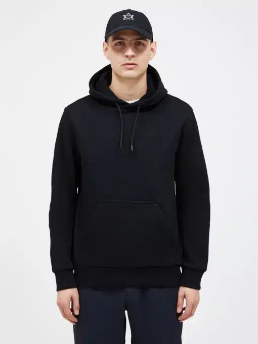 Peak Performance Original Small Logo Hood Men Black