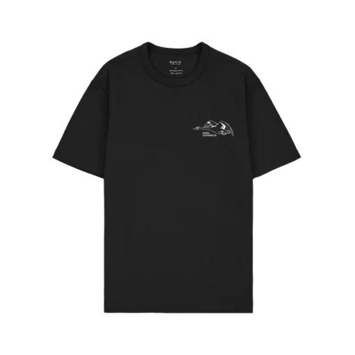 Makia Swans T-Shirt Black