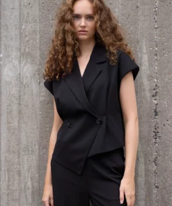Rue de Femme Solveig Vest Black