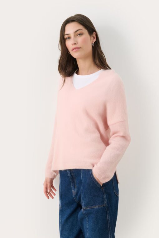 Part Two TitinaPW Pullover Tawny Port