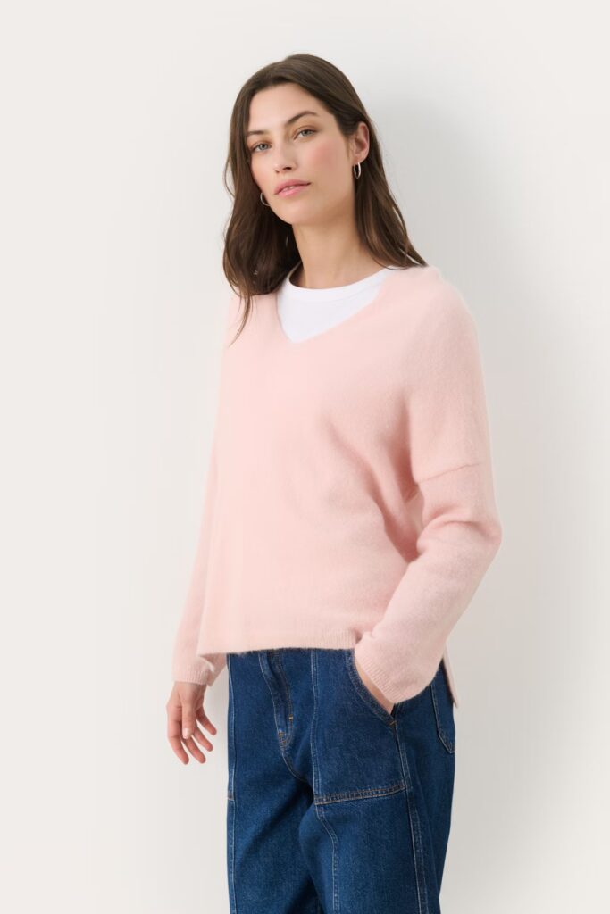 Part Two TitinaPW Pullover Tawny Port
