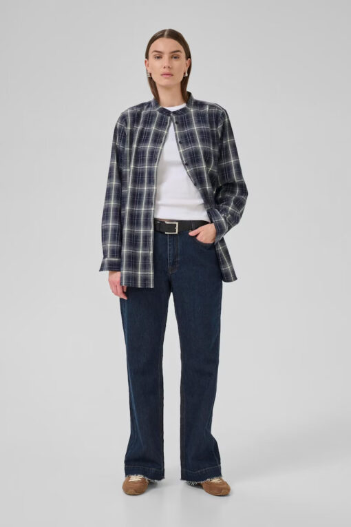 My Essential Wardrobe MarlyMW Shirt After Midnight Check