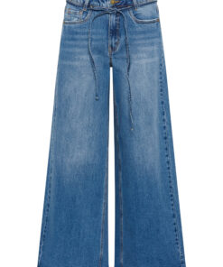 My Essential Wardrobe MWKaro 144 Mid X-Wide Jeans Medium Blue Wash