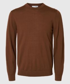 Slhtray Premium Merino Crew Neck Soft Silt