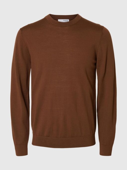 Slhtray Premium Merino Crew Neck Soft Silt