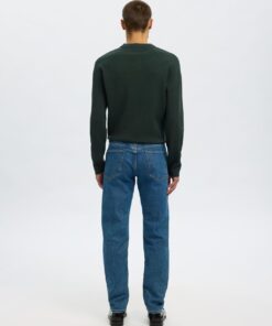 Slh175-Slim Ben Kori Jeans Medium Blue Denim