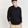 Gant Reg Shield C-Neck Black