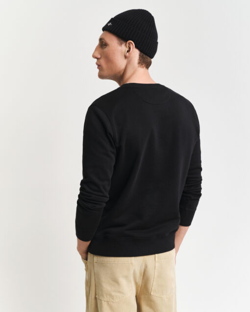 Gant Reg Shield C-Neck Black
