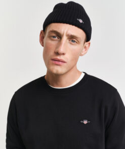 Gant Reg Shield C-Neck Black