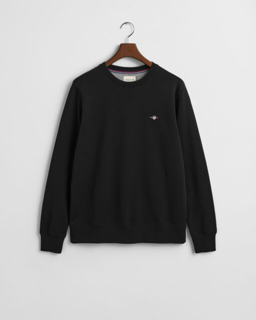 Gant Reg Shield C-Neck Black