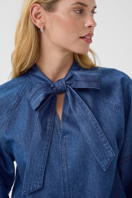 Part two SassiPW Shirt Medium Dark Blue Denim