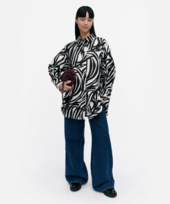 Marimekko Nila Jokuraita Cotton Shirt