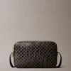 Calvin Klein Allover Monogram Logo Camera Bag Black AOP