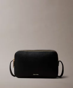 Calvin Klein Foil Logo Camera Bag Black/Toasted Coconut