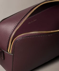 Calvin Klein Foil Logo Camera Bag Fudge/Espresso
