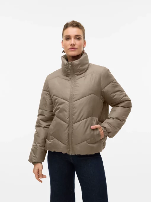 Vmligario Short Jacket Brown