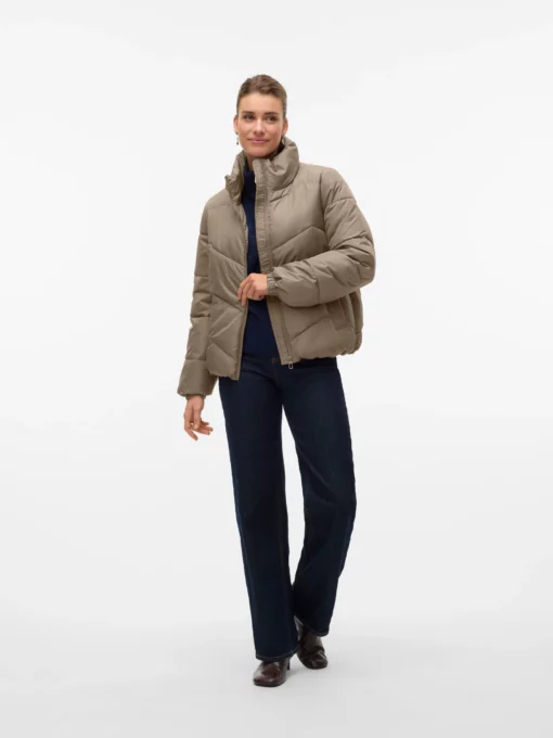 Vmligario Short Jacket Brown