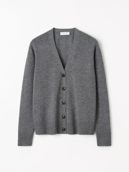 Tiger of sweden Khloe Wool Cashmere Cardigan Dark Grey