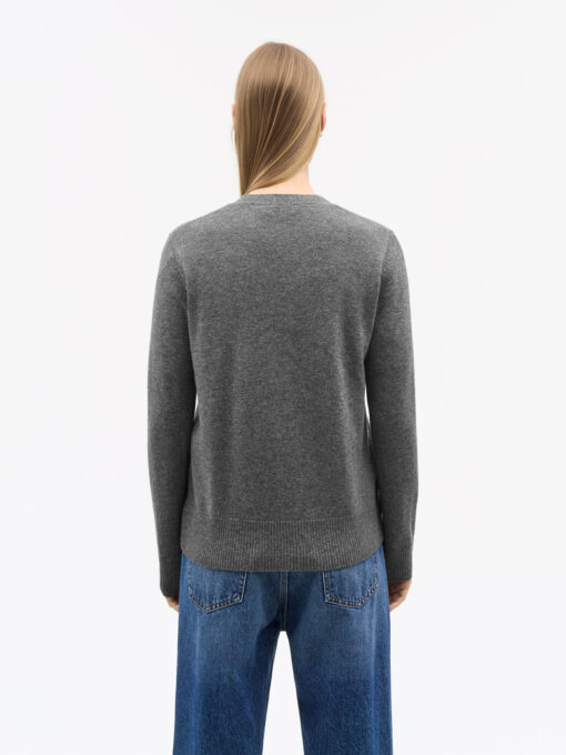 Tiger of sweden Khloe Wool Cashmere Cardigan Dark Grey