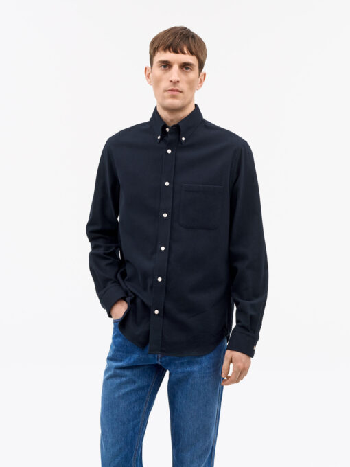 Tiger of Sweden Bjorn Button-Down Shirt Blue