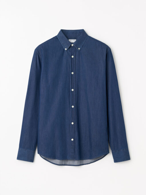 Tiger of Sweden Adley Button Down Indigo Shirt