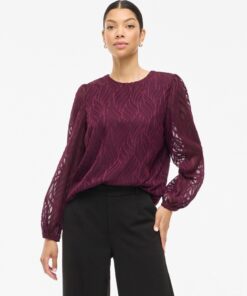 Vimika O-Neck Top Fig