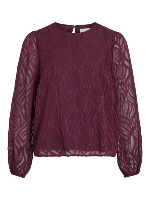 Vimika O-Neck Top Fig