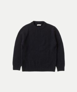 Nudie Jeans August Rib Wool Navy