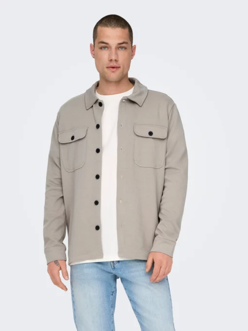 Onsnewkodyl Overshirt Grey