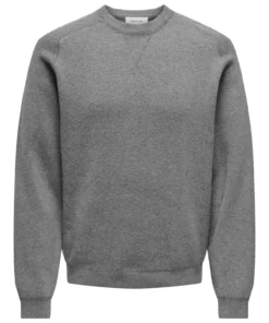 Onspin Crew Knit Grey