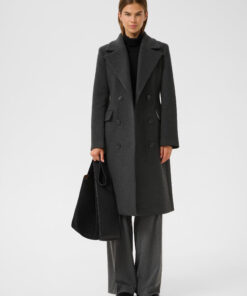 InWear ThoraIW Coat Dark Grey Melange