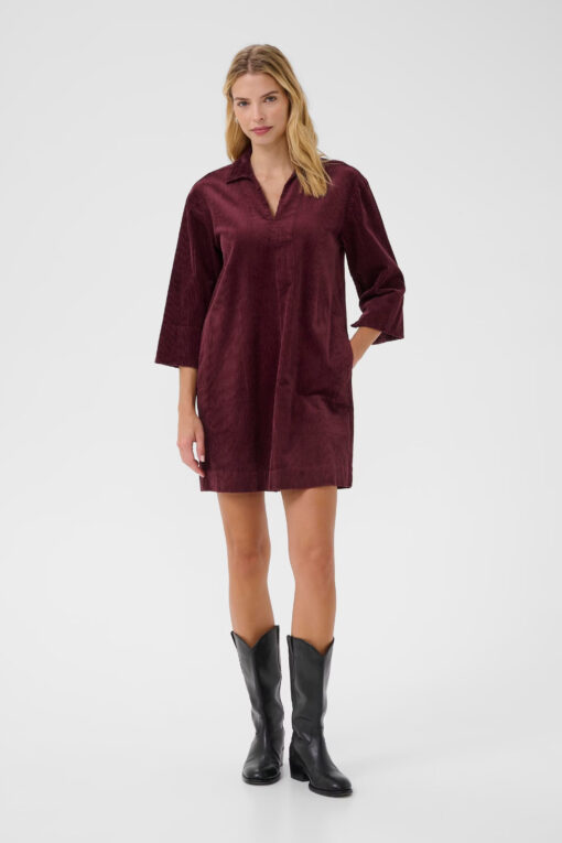 Part Two SharriPW Dress Tawny Port