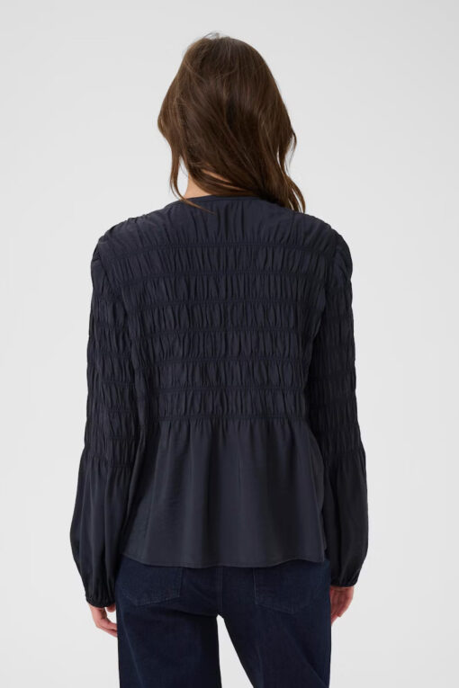 Part Two SiffePW Blouse Dark Navy