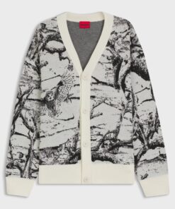 Hugo Servor Knit Cardigan Patterned