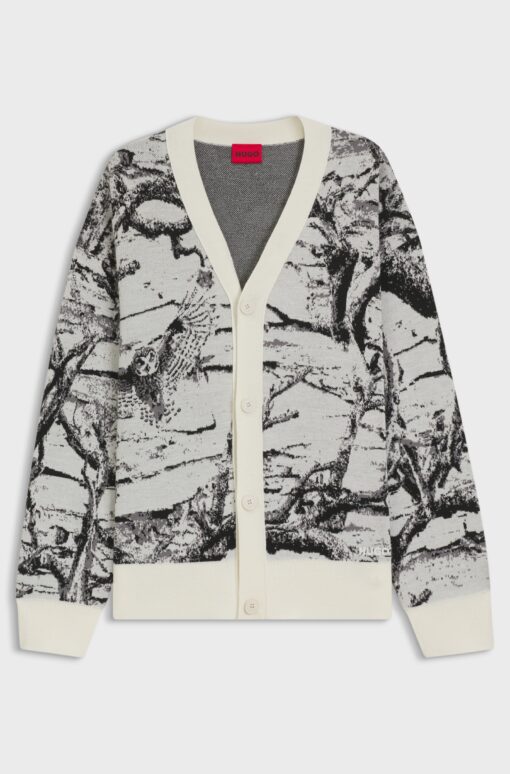 Hugo Servor Knit Cardigan Patterned