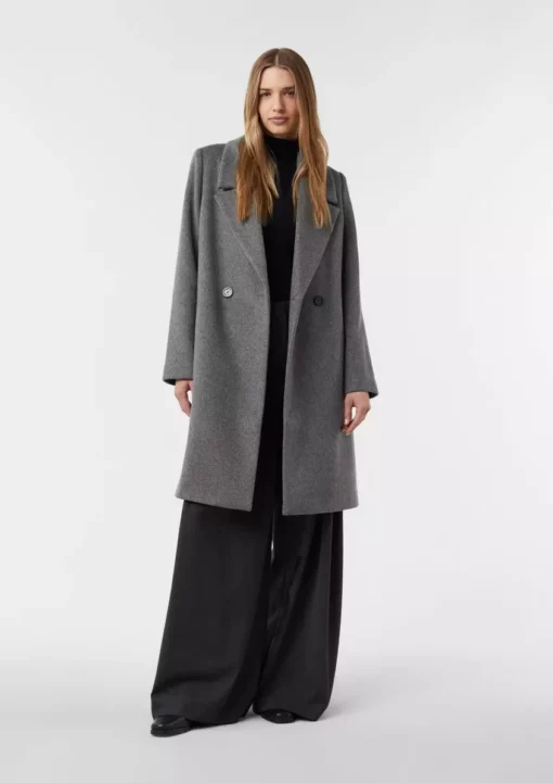 Comma, Wool Coat Grey