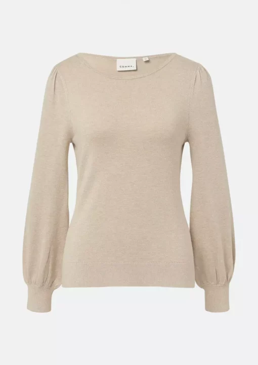 Comma, Pullover Beige