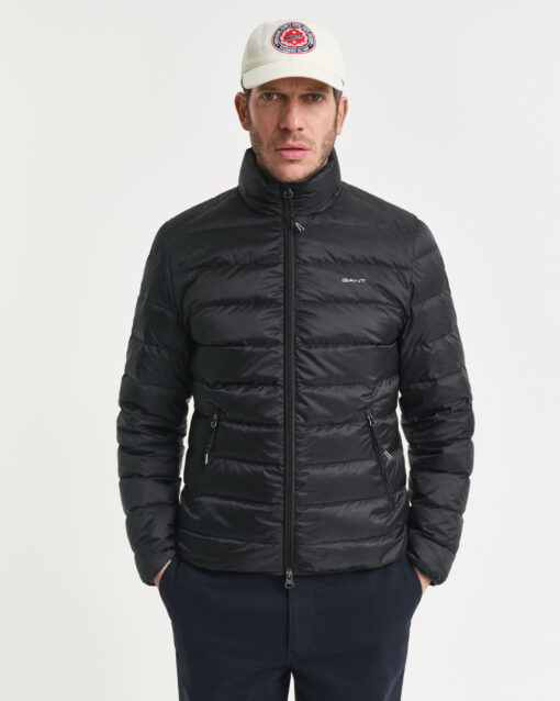 Gant Light Down Jacket Black