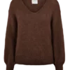 American Dreams Milana LS Alpaca Pullover Cocoa