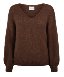 American Dreams Milana LS Alpaca Pullover Cocoa