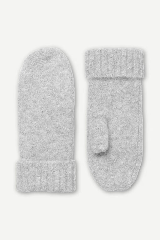 Samsøe Samsøe Sajeanne Mitten Light Grey Mel.