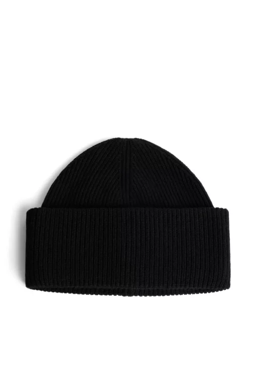 J.Lindeberg Monti Cashmere Blend Beanie Black