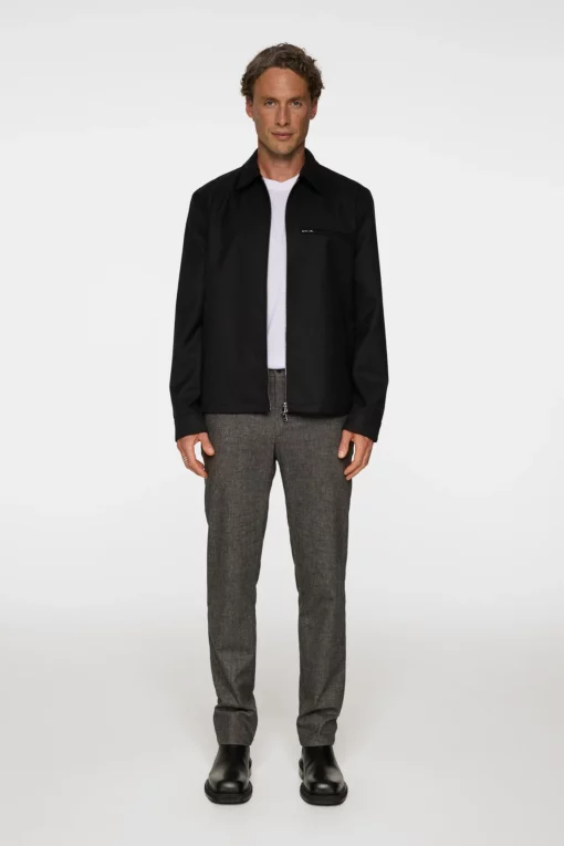 J.Lindeberg Ched Micro Pattern Pants Dark Grey Melange