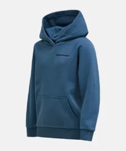 Peak Performance Original Small Logo Hood Junior Mountain Lake