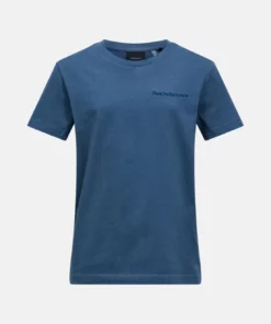 Peak Performance Original Small Logo Tee Junior Mountain lake