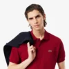 Lacoste Original L.12.12 Petit Pique Cotton Polo Shirt Bordeaux