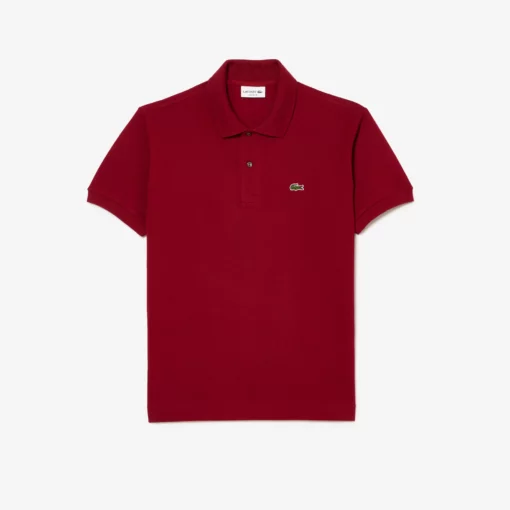 Lacoste Original L.12.12 Petit Pique Cotton Polo Shirt Bordeaux
