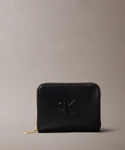 Calvin Klein Soft Touch RFID Zip Around Wallet Black